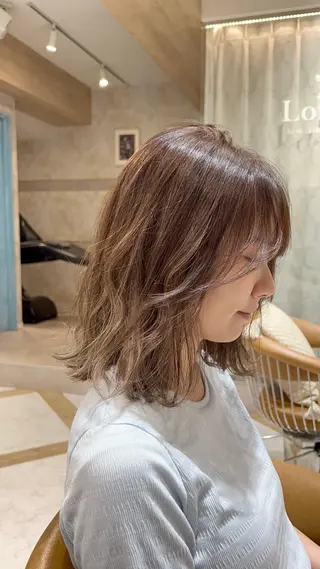 ミディアム 椎葉優斗 シイバマサトのヘアスタイル