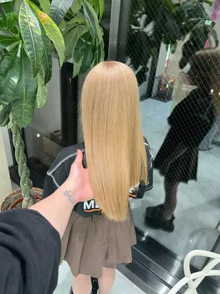 セミロング カラー ブリーチボブNo.1 🥇/KOHEIのヘアスタイル