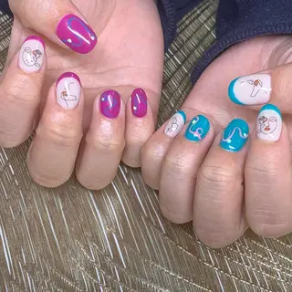 ネイル καρδιά -ｶﾙﾃﾞｨｱ-のネイルデザイン