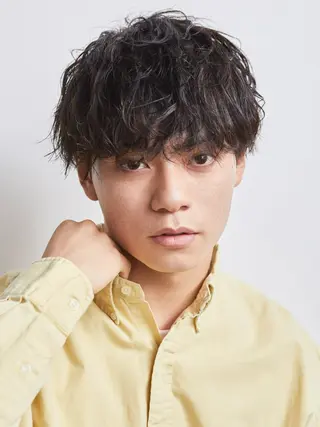 ショート パーマ メンズ 🔥メンズ超特化🔥 青木海斗のヘアスタイル