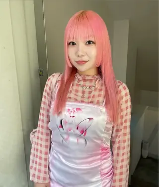 ロング カラー ハイトーン/デザイン 🪐·˚⌖MIHOのヘアスタイル