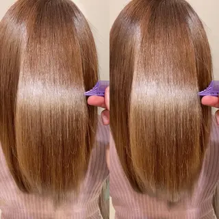 ミディアム カラー 縮毛矯正/髪質改善/ 石橋代智のヘアスタイル