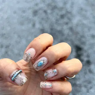 ネイル Ri.nail オクマトモカのネイルデザイン