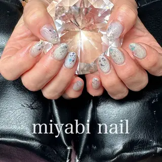 ネイル miyabi nail 桂川駅近くのネイルデザイン