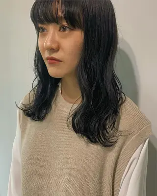 カラー スパイキーショート パーマ　具志堅　太志のヘアスタイル