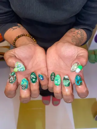 ネイル .unff所属・hana (..)個 性派/メンズネイル◎のネイルデザイン