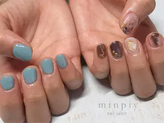 ネイル 𖡼 yumenoのネイルデザイン