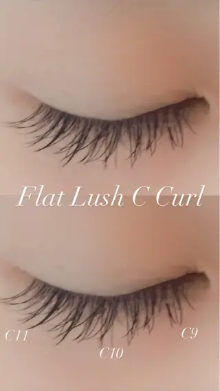 マツエク・マツパ Tripod所属・Tripod しおんのマツエク・マツパデザイン