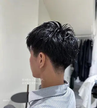 パーマ メンズ mario所属・松岡 陸弥のヘアスタイル