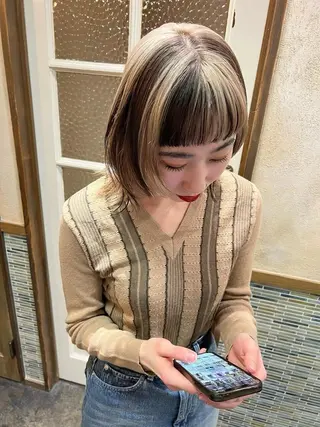 ブリーチ/ハイトーン /心斎橋/カノンのヘアスタイル