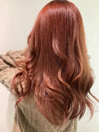 カラー mihoko/ ニュアンスパーマのヘアスタイル