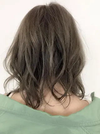 ミディアム カラー 中村 卓也のヘアスタイル