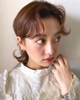 ショート ヘアアレンジ hair studio nico...所属・アイラッシュニコ 麻生のマツエク・マツパデザイン