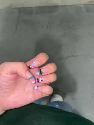 ネイル 🫧Sunrich lu🤍のネイルデザイン