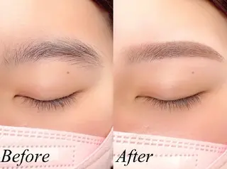 アイブロウ カワイイ保証🤍🪄 mana.uの眉毛・アイブロウイメージ