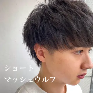 メンズ ブリーチダブルカラー 【koide】のヘアスタイル