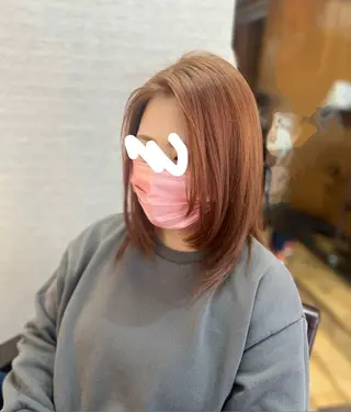 ミディアム カラー 口コミ大好評 🔅菅谷優那🔅のヘアスタイル