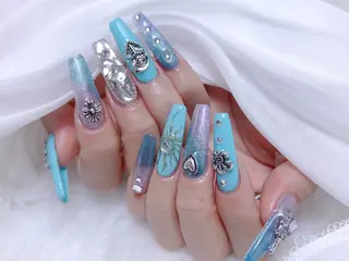 ネイル M🌷nail 長さだし専門店のネイルデザイン