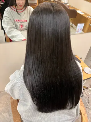 ロング 暖色カラー／ ヘアセット🌛櫻井舞のヘアスタイル