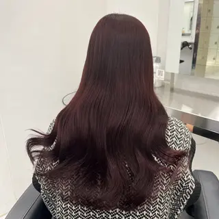 ロング カラー ヘアアレンジ 🫧🎀うる艶暖色 🏹Nanako🎀のヘアスタイル