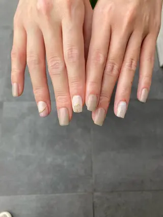 ネイル 𓂃toi. 儚げnuanceのネイルデザイン