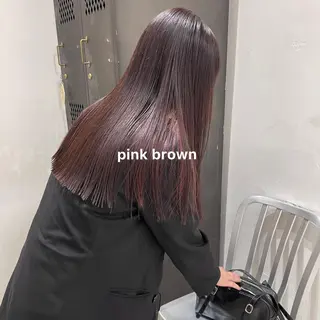 カラー 暖色カラー推し/ トヤエリコのヘアスタイル