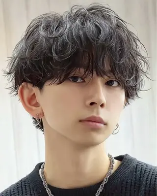 メンズ 💜juna💜/高 槻/韓国風のヘアスタイル