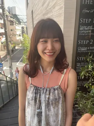 ミディアム カラー 佐藤優太朗 似合わせ/髪質改善のヘアスタイル