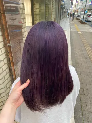 カラー 韓国ヘア AINA🐱のヘアスタイル