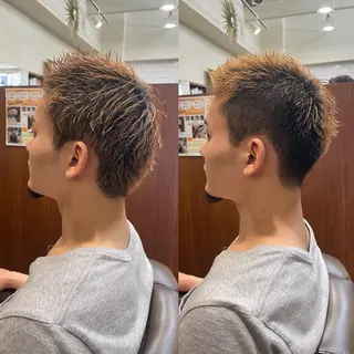 ショート メンズ トレサンパ所属・💈トレサンパ 💈金山駅✂︎愛実のヘアスタイル