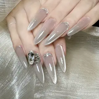 ネイル By moonネイル 🌷ワンホン/韓国風のネイルデザイン