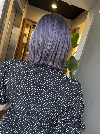 ミディアム カラー TIGRE tenjinのヘアスタイル