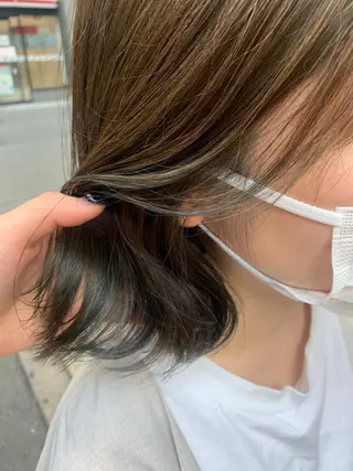 ミディアム 髪質改善/透明感カラ ー/Ayana 🍒のヘアスタイル