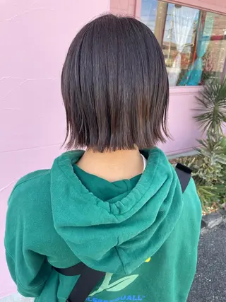 ショート ベージュ/透明感/ 桃子🎀のヘアスタイル