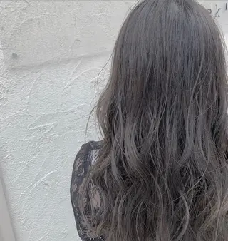 セミロング 髪質改善色素改善特化 keiのヘアスタイル