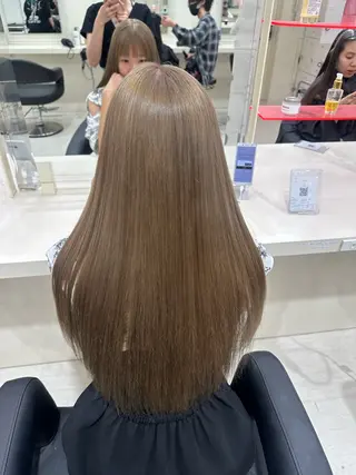 ロング カラー ヘアアレンジ 🎀 yuuka🎀のヘアスタイル