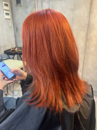 カラー 🫐ハイトーンカラー RIRIKA🌻のヘアスタイル