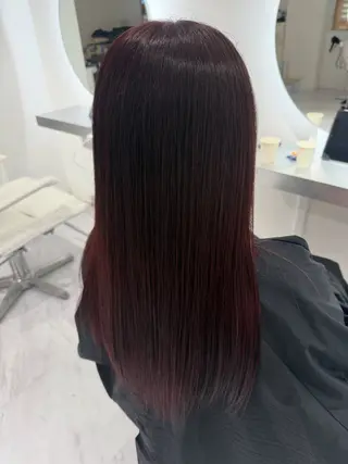 ロング YOLO 渋谷 RIONAのヘアスタイル