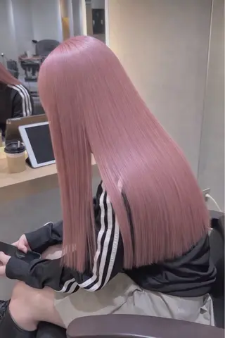 ロング カラー レイヤーカット/ ブリーチカラー/雅人のヘアスタイル