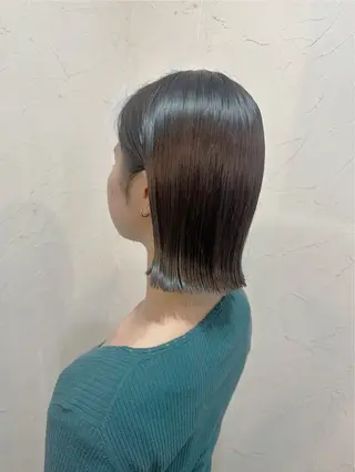 ミディアム カラー 高柳 麻美のヘアスタイル