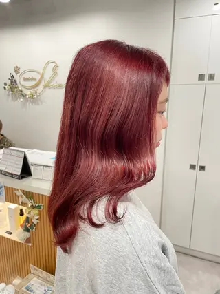セミロング SHIAN橋本店 おぐちまほのヘアスタイル