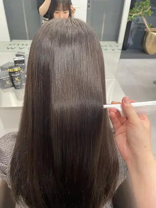 ロング パーマ ogata ayumiのヘアスタイル