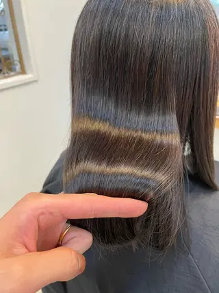 セミロング 矢口 直樹のヘアスタイル