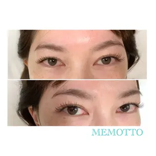 マツエク・マツパ MEMOTTO CHIHIROのマツエク・マツパデザイン