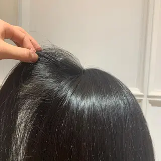 ミディアム カラー 髪質改善カラー&TR 縮毛矯正/弱酸性矯正のヘアスタイル