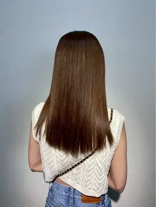 ロング 北村 理奈のヘアスタイル