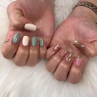 ネイル 西岡 杏のネイルデザイン