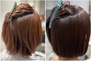 パーマ 艶髪酸性ストレート /髪質改善/寺田警二のヘアスタイル