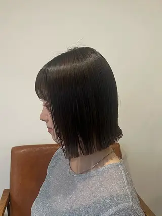 ミディアム Lumier de mashu所属・nana/ボブ/ レイヤー/メンズのヘアスタイル