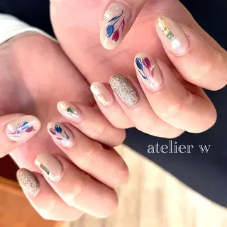 ネイル atelier w/tetoro所属・高橋 わかなのネイルデザイン
